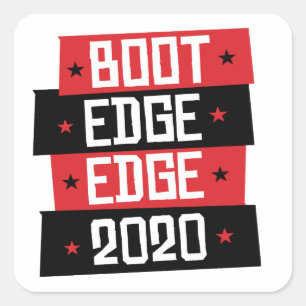 Pegatina Cuadrada Boot Edge Edge 2020