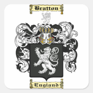 Pegatina Cuadrada Bratton