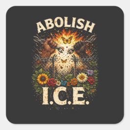 Pegatina Cuadrada Break the Chains