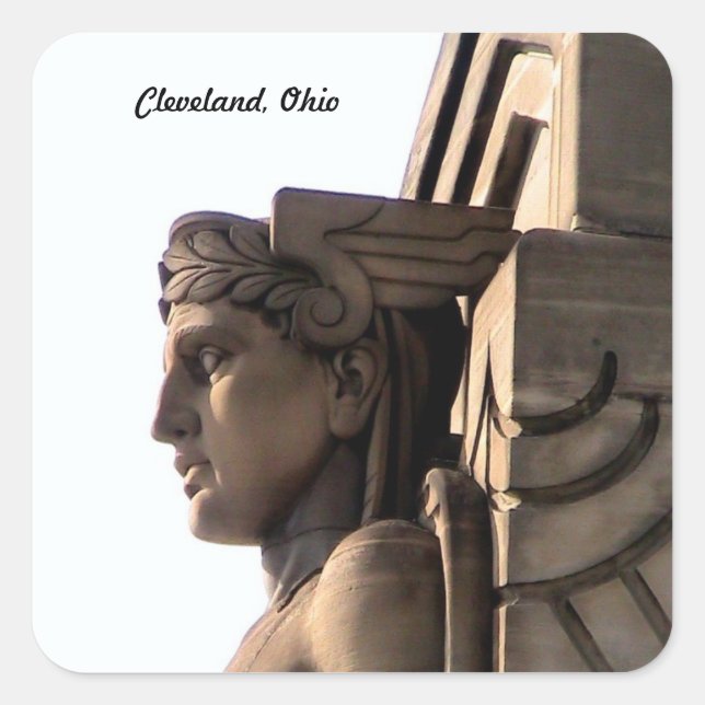 Pegatina Cuadrada Bridge Guardian (Anverso)