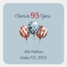 Brindis por los 95 años de cumpleaños