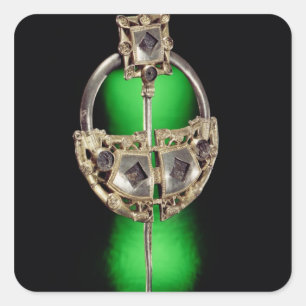 Pegatina Cuadrada Broche anular, acumulación de Ardagh, Reerasta