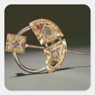 Pegatina Cuadrada Broche anular, acumulación de Ardagh, Reerasta