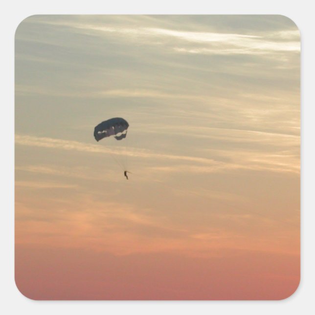 Pegatina Cuadrada Buceo (Anverso)