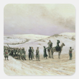 Pegatina Cuadrada Bulgaria