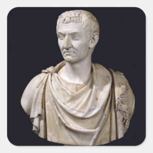 Pegatina Cuadrada Busto de Marco Cocceius Nerva