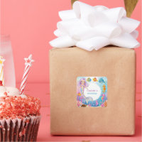 Caballo marino de sirena arcoiris