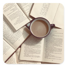 Café y libros estéticos de la Academia Ligera