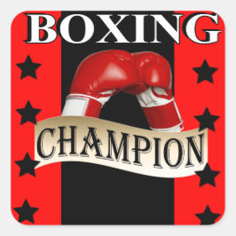 PEGATINA CUADRADA CAJA