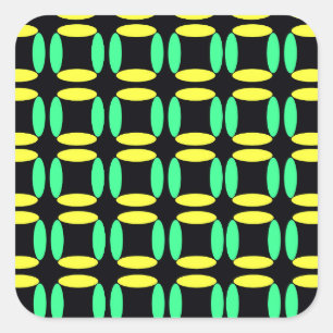 Pegatina Cuadrada Cajas