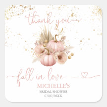 Calabaza de agradecimiento para despedida de solte