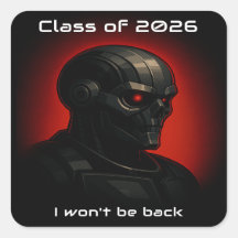 Calavera Terminator Clase de Graduación 2026 Cienc