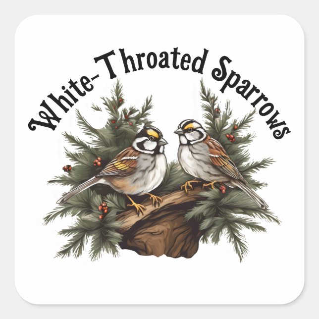 Pegatina Cuadrada Camiseta (Anverso)