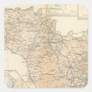 Pegatina Cuadrada Campaña de Atlanta 3ª época