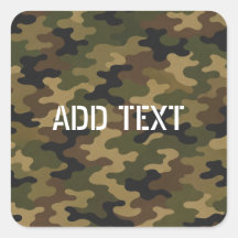 Camuflaje verde personalizado del ejército