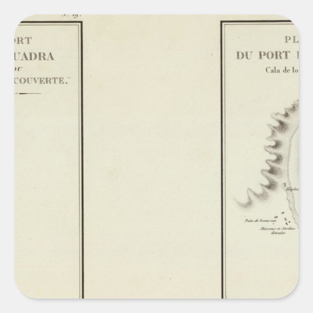 Pegatina Cuadrada Canadá 4 (Anverso)