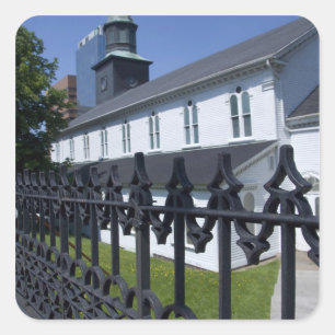 Pegatina Cuadrada Canadá, Nueva Escocia, Halifax. San Pablo