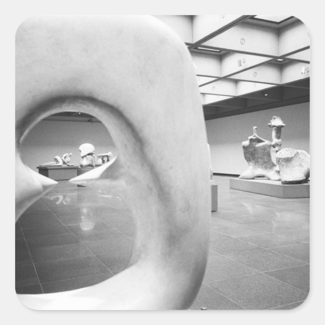 Pegatina Cuadrada CANADÁ, Toronto: Galería de Arte de Ontario (AGO) (Anverso)