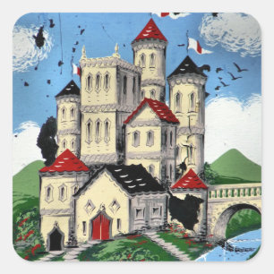 PEGATINA CUADRADA CANALES