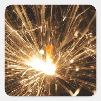 Pegatina Cuadrada Candela de milagro