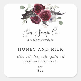 Pegatina Cuadrada Candle Stickers