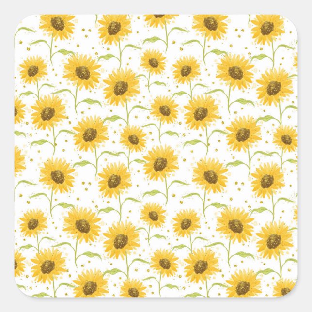 Pegatina Cuadrada Candy de Pascua (Anverso)