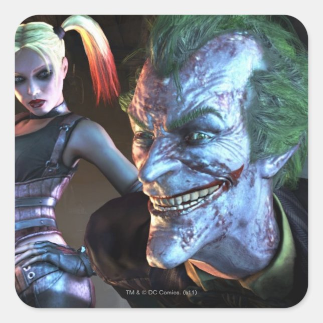 Pegatina Cuadrada Captura de pantalla AC 12 (Anverso)