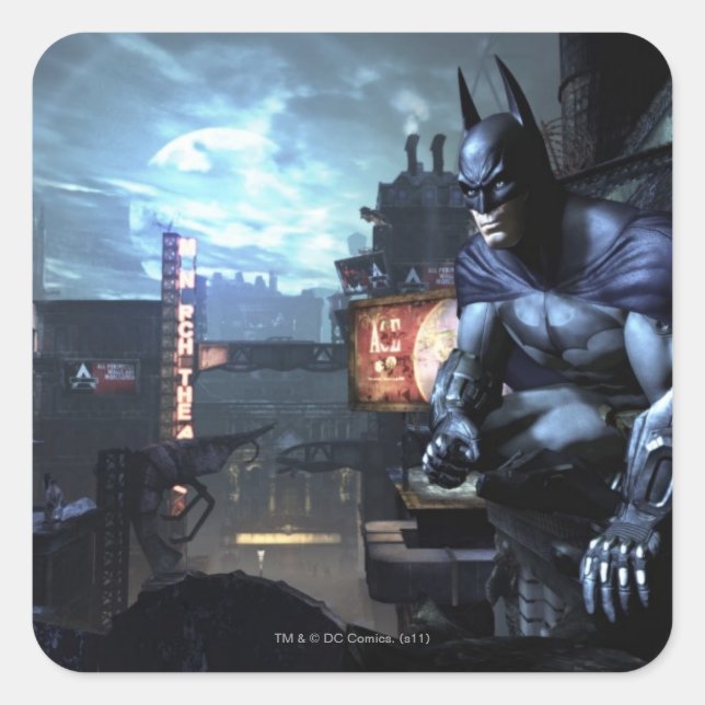 Pegatina Cuadrada Captura de pantalla AC 18 (Anverso)