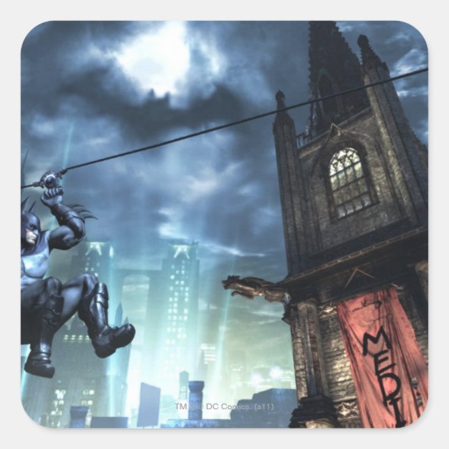 Pegatina Cuadrada Captura de pantalla AC 5 (Anverso)