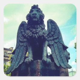 Pegatina Cuadrada Carácter