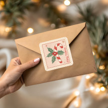 Caramelo de Caña de Azúcar Navideño Vintage