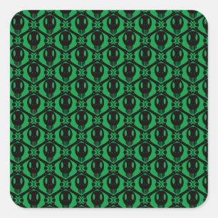 Pegatina Cuadrada Caras morbosas