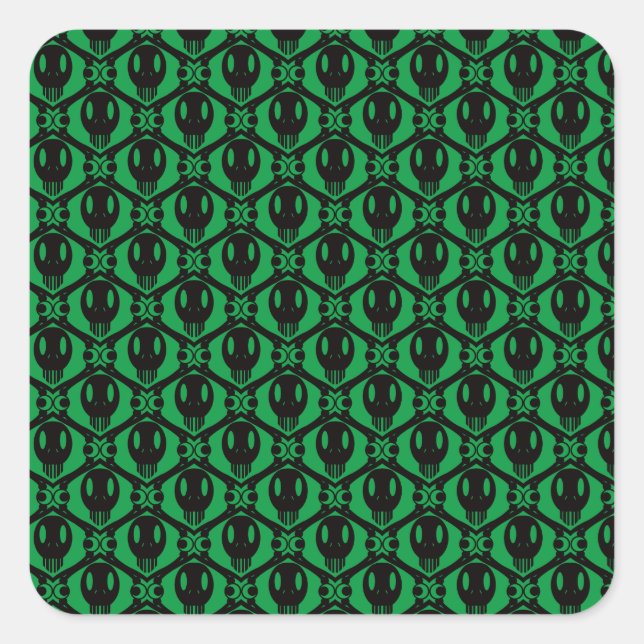 Pegatina Cuadrada Caras morbosas (Anverso)