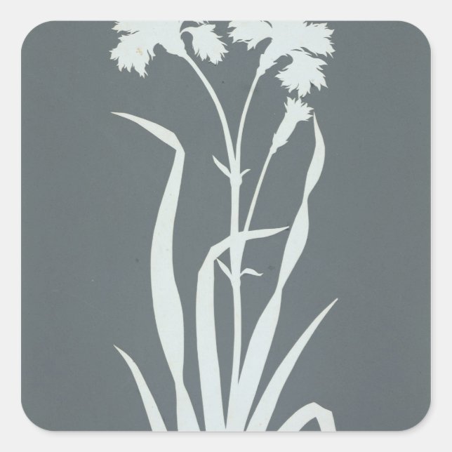 Pegatina Cuadrada Carnaval (Anverso)