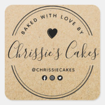 Cartel de la panadería del personalizado