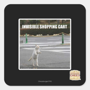 PEGATINA CUADRADA CARTÓN COMERCIAL INVISIBLE
