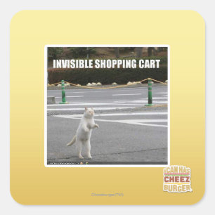 PEGATINA CUADRADA CARTÓN COMERCIAL INVISIBLE