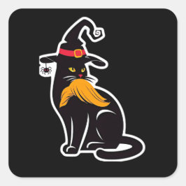 Pegatina Cuadrada Cat Ladies Kamala Harris 2024