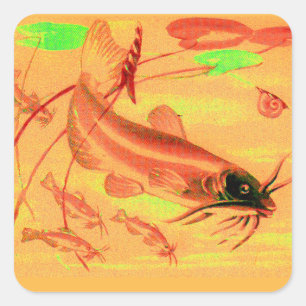 Pegatina Cuadrada catarro