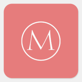 Pegatina Cuadrada Cayenne Elegant