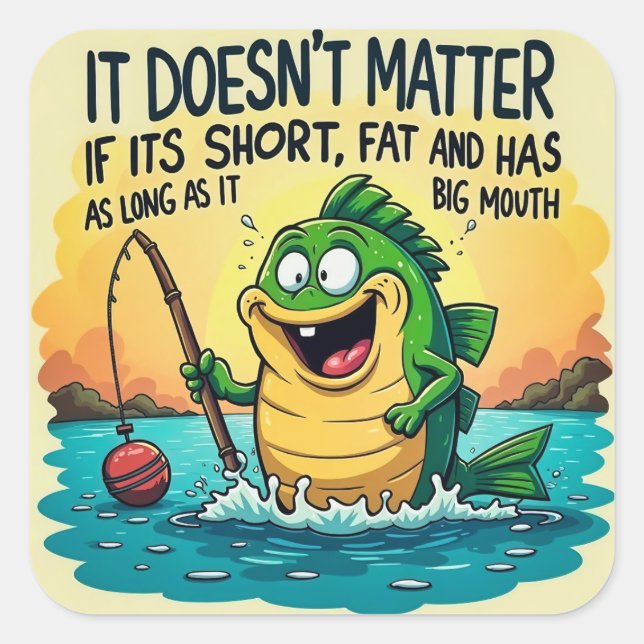 Pegatina Cuadrada Celebra tu encanto único: (Anverso)