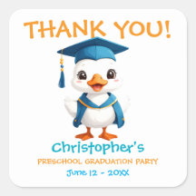 Celebración de graduación de Tiny Goose