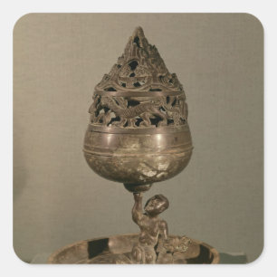 Pegatina Cuadrada Censura en forma de "po-shan-lu"