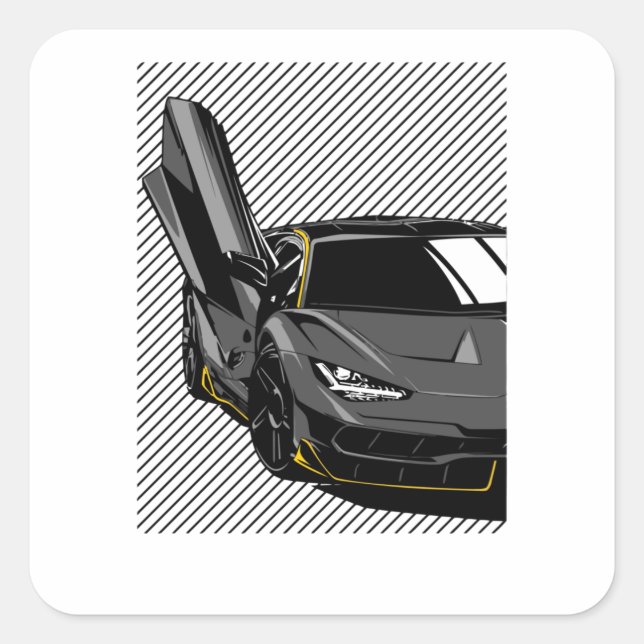 Pegatina Cuadrada Centenario (Anverso)