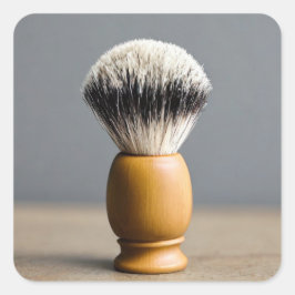 Pegatina Cuadrada Cepillo de relleno