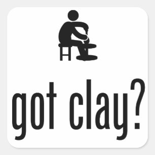 Pegatina Cuadrada Cerámica