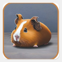 Cerdito de Guinea Dulce y Peludo #12