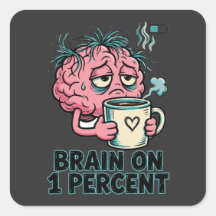 Cerebro al 1 por ciento de chiste cerebro cansado