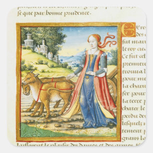 Pegatina Cuadrada Ceres