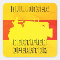 CERTIFICADOR DEL BULLDOZER DEL INGENIERO OPERATIVO